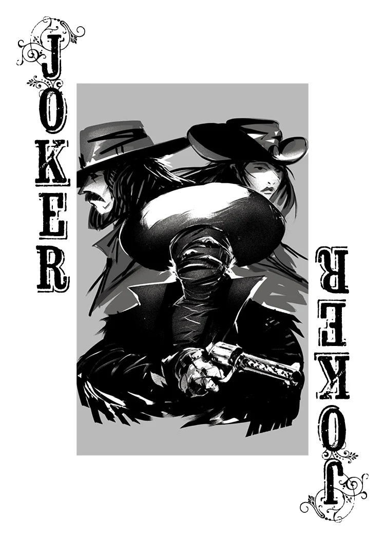 Spooktacular Mask of the Outlander Playing Cards - Image 3